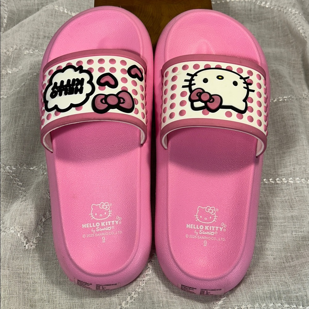 NWT Hello Kitty slide in sandals slides - Picture 2 of 9